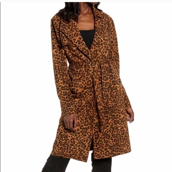 NWT. Blank NYC On the Prowl leopard jacket XS - Picture 1 of 4